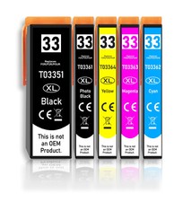 5 Druckerpatronen für Epson Multipack XP-635 XP-640 XP-645