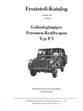 IFA P3 Ersatzteilkatalog