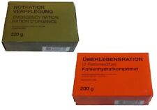 ORIGINAL BW BUNDESWEHR NOTRATION ÜBERLEBENSRATION EPA OUTDOOR VERPFLEGUNG RIEGEL