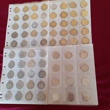 5 DM Silbermünzen Sammlung 72 Stück