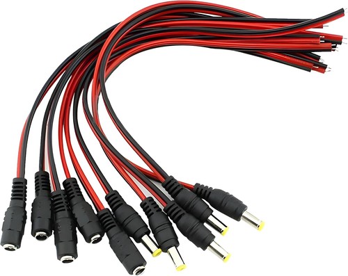 10er stromkabel 5x2 - dc, 5,5x2,1mm