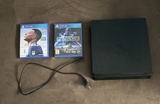 Sony PlayStation 4 Slim 500GB Spielkonsole - Schwarz (CUH-2216A)