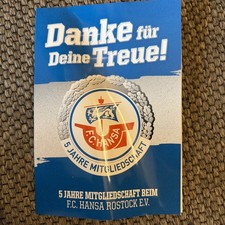 Hansa rostock pin jahre - hansa,