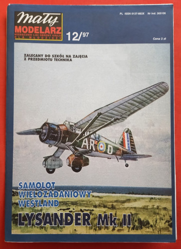 Modellbaubogen maly modelarz - maly,