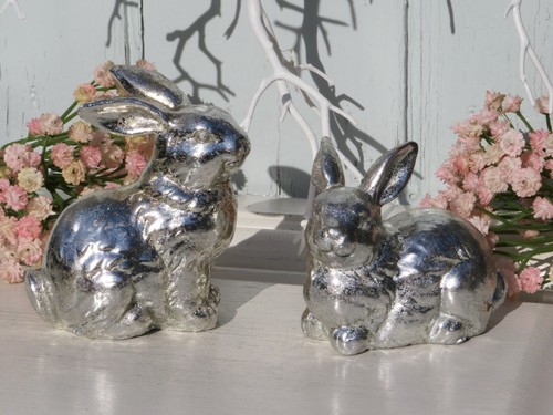 Deko hase sitzend - 2, modelle