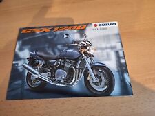 Prospekt SUZUKI - GSX 1200, 11/1999