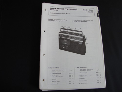 Original service manual - original,