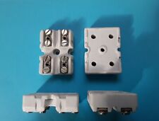 2x Schraub - Klemmleiste Verteilerleiste Lüsterklemme Verteilerklemme bis 4 mm²