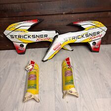 Motocross Gabelschützer Kühlerabdeckungen Set Plastikteile für KTM SX 85 04-13