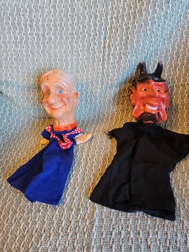 Handpuppen teufel und - handpuppen,