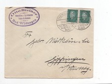 Deutsches Reich Brief MeF Mi