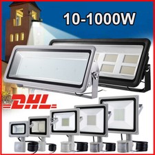 LED Fluter Flutlicht 20W 50W 100W 300W 500W 1000W Außen Strahler Scheinwerfer DE