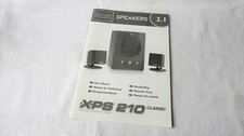 Bedienungsanleitung Hercules XPS210 Classic Speakers 2,1 Sammlerstück Zeitzeuge