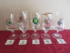 1x Pilsglas, Werbung, WAHL aus Höpfner, Paulaner, Parkpils, Palmbräu ODER Ureich