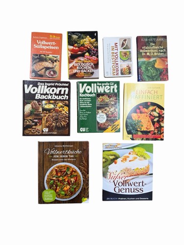 Kochbücher vollwert - 9,