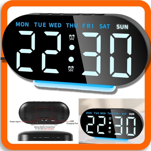 Digitaler led wecker mit - led,