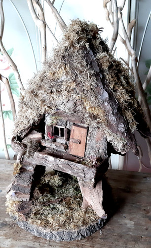 50cm echt moos holz - echt, feenhaus