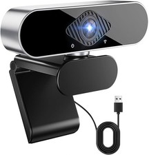 Webcam mit mikrofon Kamera pc cam 1080p HD Mini Facecam Videokonferenz 360°