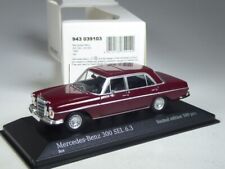 (KI-11-37) Minichamps 943039103 Mercedes 300 SEL dark red 1968 in 1:43 in OVP
