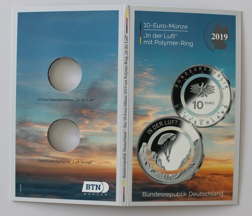 Sammelmappe euro münze in - 10-euro-münze, "in