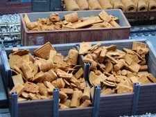 H0 1:87 Metallschrott rostig