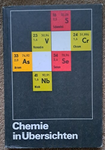 Chemie übersichten ddr - chemie, ,ddr