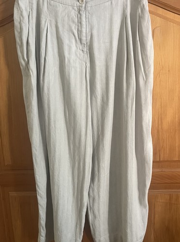 Oska leinenhose mit - oska, bundfalten