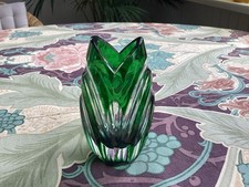 Art Deco. Zierliche Kristall Vase. Wunderschöner Schliff.