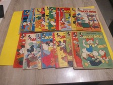 micky maus  jahrgang 1958 nr. 5-7,9,11,14-16,18,19,21,28,30,31,33,34,36-50