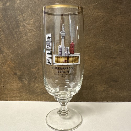 Ddr bierglas tulpe ehrenparade - ddr,