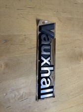 Vauxhall Emblem Schriftzug Logo alt Original