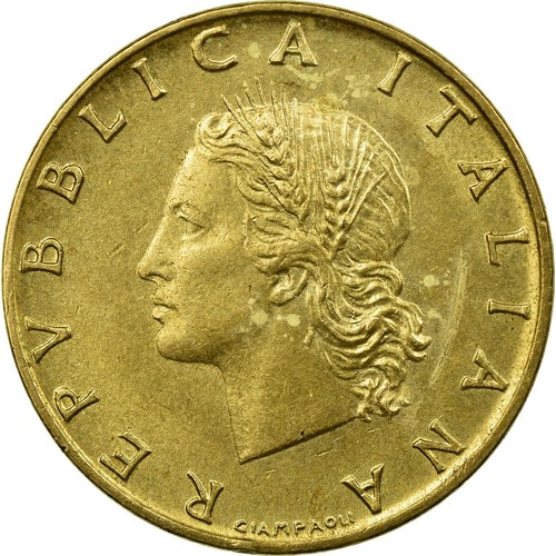 Münze italien 20 - münze,, lire
