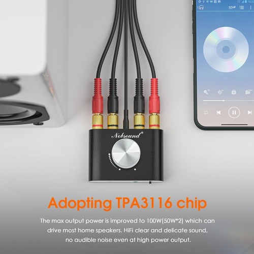 Nobsound mini bluetooth - bluetooth, 5.0