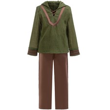 Jungen Drachen Kostüm Set Schluckauf Weste Kapuzen Top Hosen Party