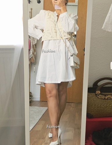 Zara longbluse blusenkleid - zara,