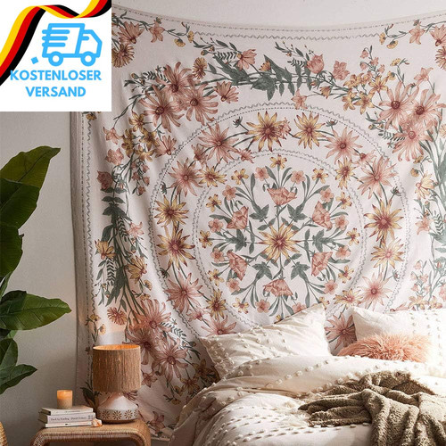 Beige bohemian tapisserie - bohemian,