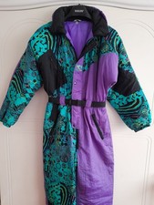 Sporty Lifestyle * Retro Skianzug 80er Snowboarder Anzug * Gr. 170