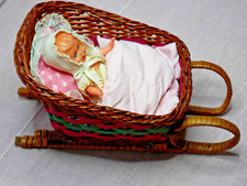 Vintage Mini Puppe mit