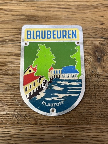 Alte plakette blaubeuren - plakette,