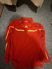 Schiedsrichtertrikot Referee Trikot Adidas XL Langarm Rot