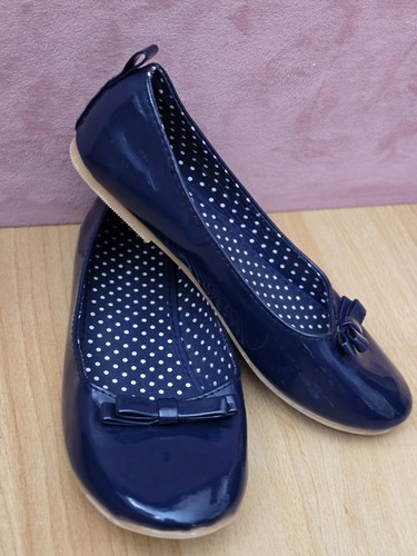 Ballerinas lack dunkelblau - h&m,