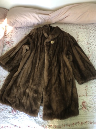 Vintage nerzfell mit - vintage,