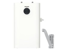STIEBEL ELTRON SNU 5 Plus + MAE-K Kleinspeicher im Set mit Einhebelarmatur lang