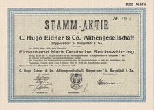 Alte Aktien Wertpapiere