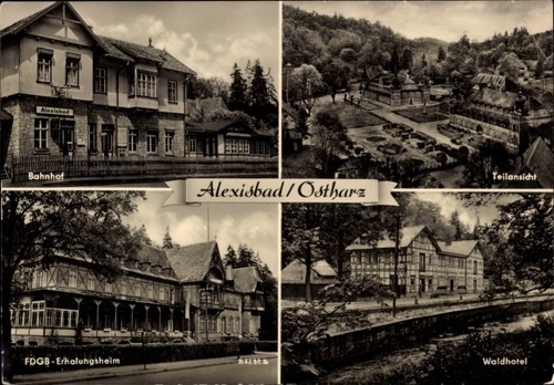 Alexisbad harzgerode am - ak,