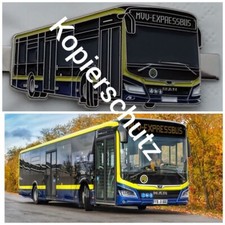Krawattenklammer MVV EXPRESSBUS brandneu und selten in OVP