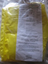 Schutzanzug Gr. XL Overall mit Kapuze COVER Cat.III Chemie Schutz gelb