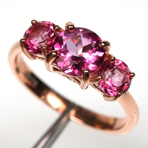 Natural pink mystic - pink, ring