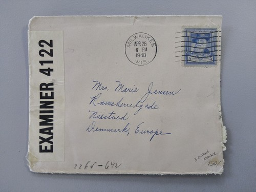 Brief usa 1940 - brief,