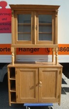 UNIKAT Antik Fichte Buffet Anrichte Wandschrank Küchenschrank Vitrinenschrank